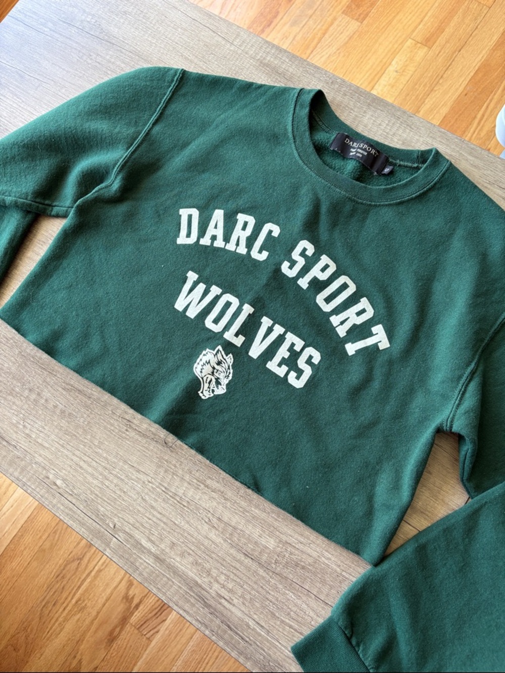 Darc Sport Green Wolves Crewneck Sweatshirt